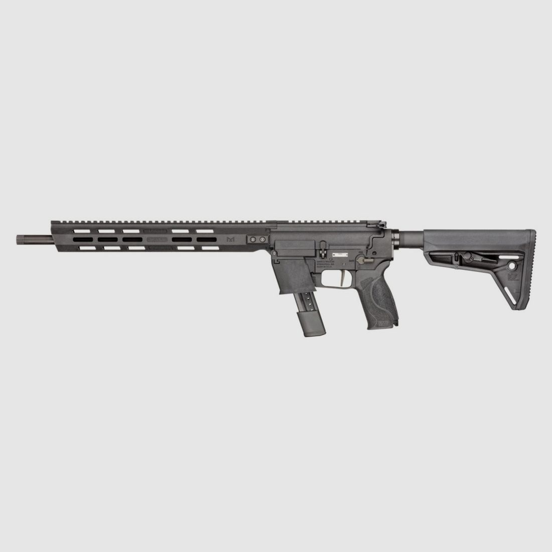 Smith & Wesson Rifle RESPONSE 16.5' 9x19mm c/adatt. FLEXMAG per Glock 17/19, immagine 2 di 8