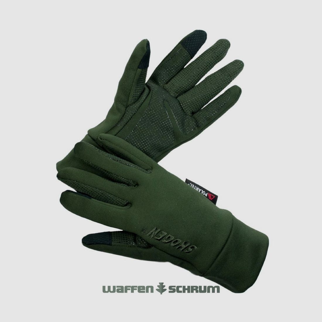 Gant de ski Polartec Olive Foncé