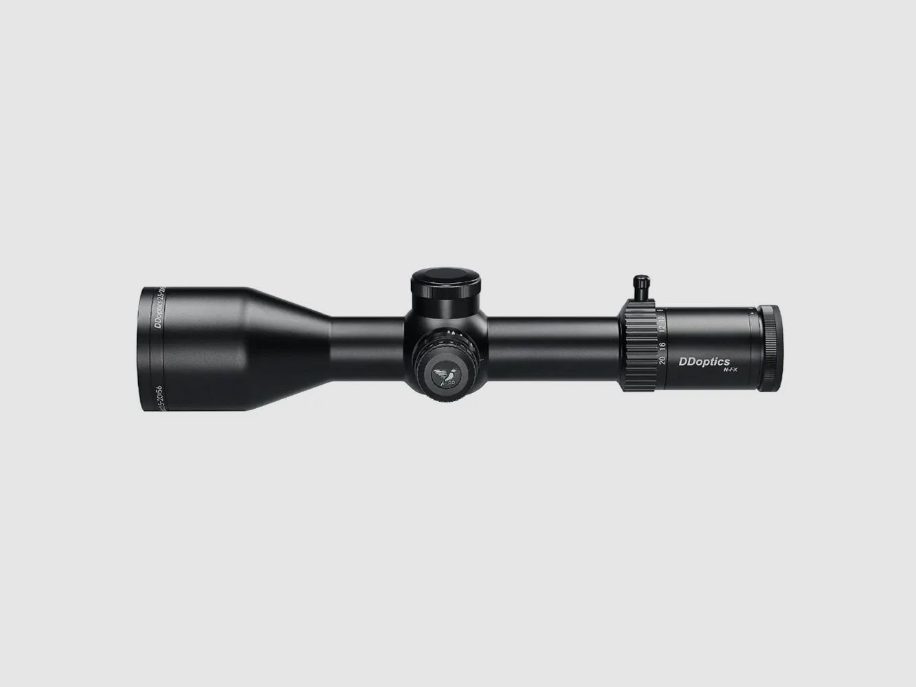 DDoptics Zielfernrohr | Nighteagle V8 2,5-20x56 NFX | Supershort | A4N | MRAD