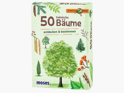 Moses Kartenspiel 50 heimische Bäume