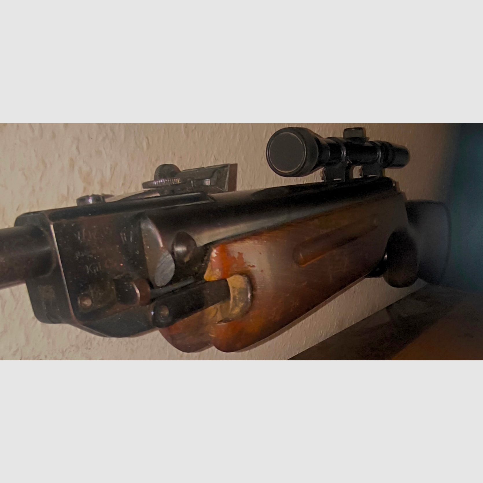 Weihrauch HW 35 im  Kaliber 4,5mm, mit ZF BUSHNELL 3×7×20mm &  Weihrauch Schalldämpfer 15mm +2mal Dosen Spitzkopf Diablos  4,5mm