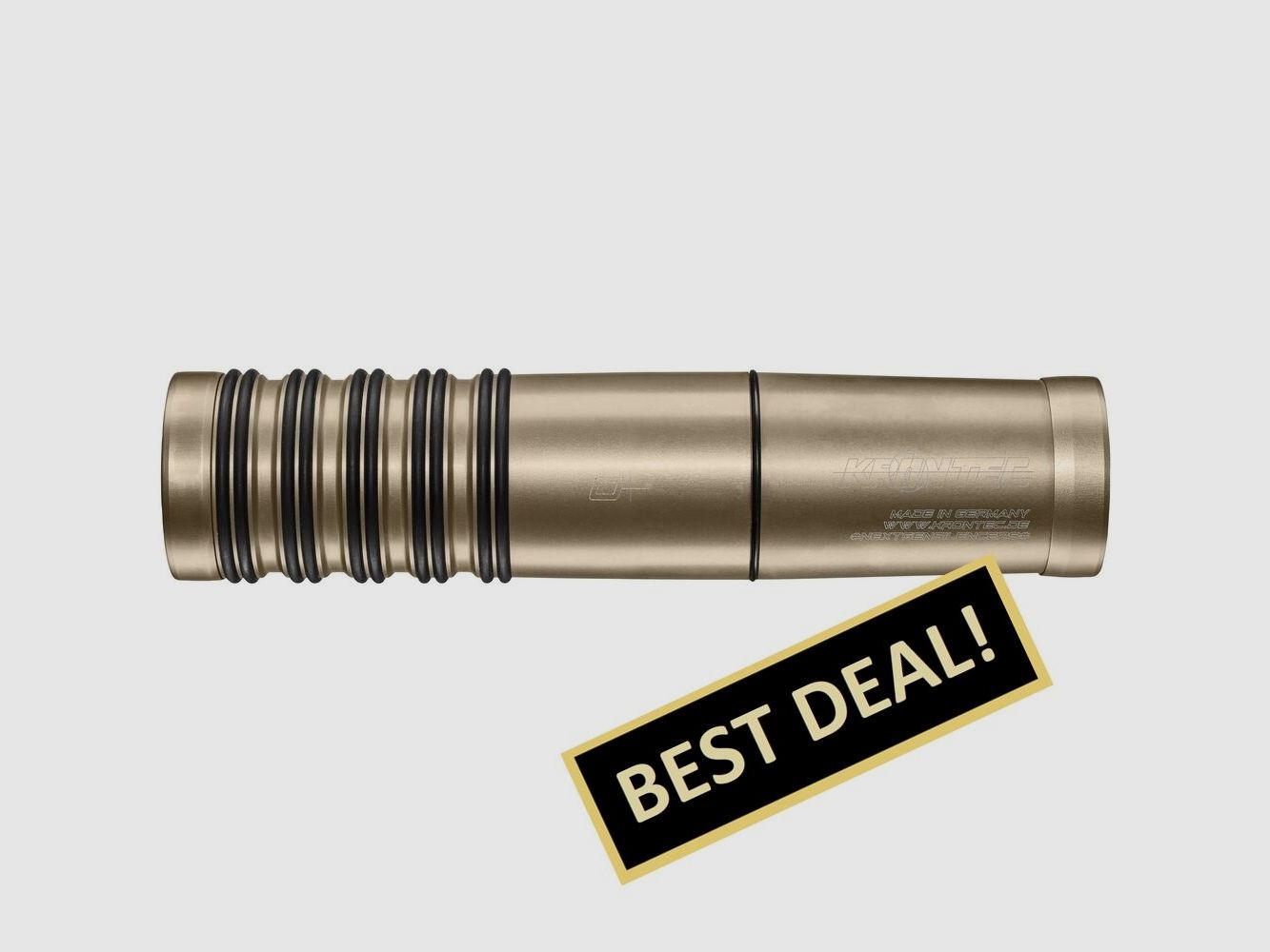 Silenciador Krontec OR-60 - calibre .264 / 6,5 mm tipo de rosca 1/2x20 UNF