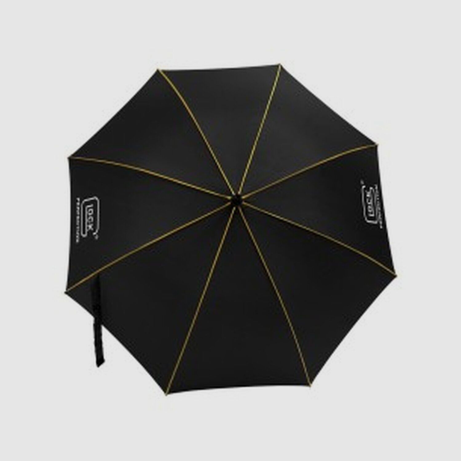 Glock Golf Paraguas Automático Negro Naranja