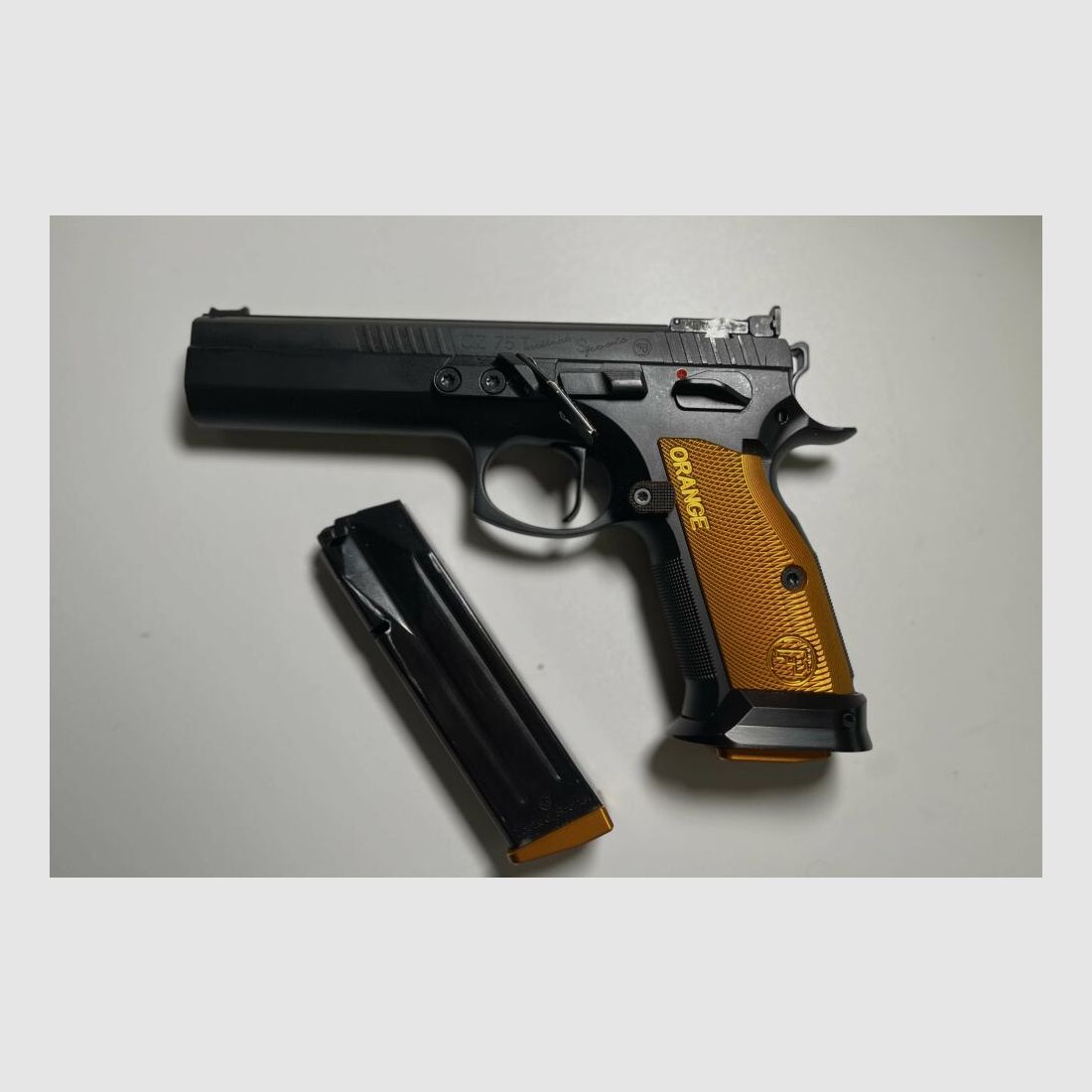 CZ75 TS ORANGE	 9mmLuger