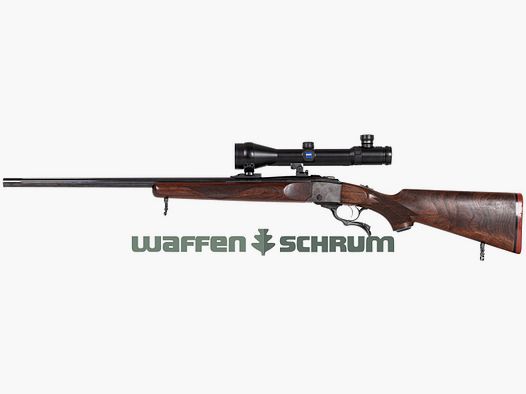 Ruger Heym-Ruger No1 .308Win, ZF Zeiss Varipoint VM 2.5-10x50 Abs.56, montage pivotant EAW, LL: 65cm, cannelé