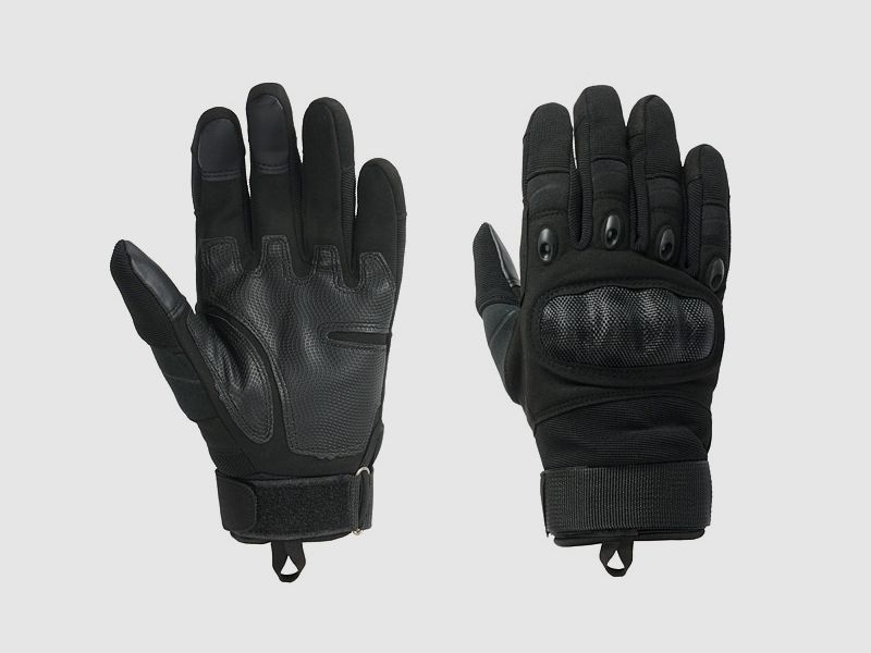 Military Gloves XL Size - Black [8FIELDS]