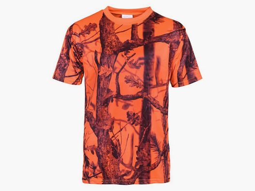 Camo Ghost Polyester Mesh T-Shirt Round Neck 100%