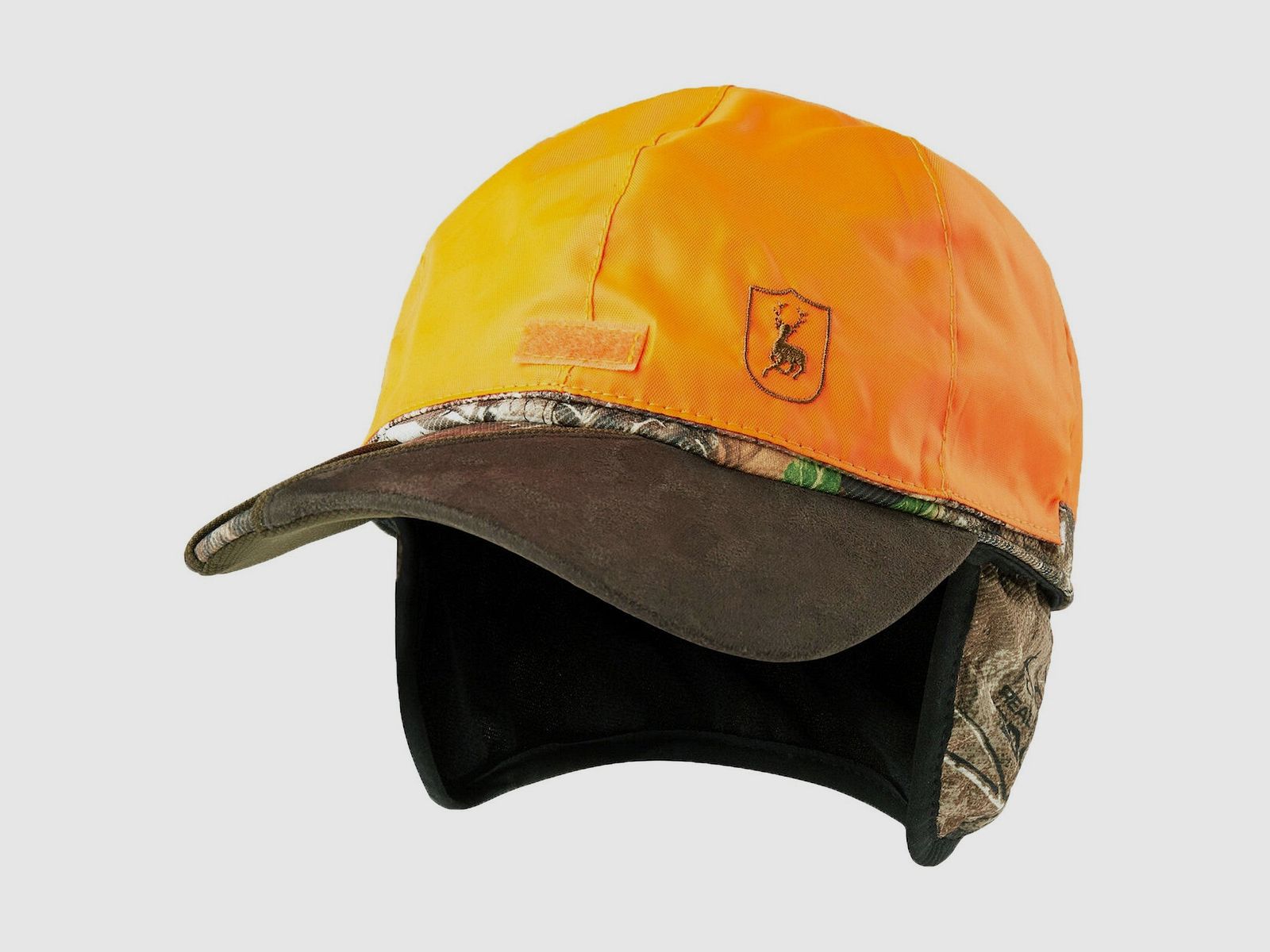 Deerhunter Muflon Kappe mit Sicherheits Orange / Realtree Edge wendbar, Bild 3 von 3