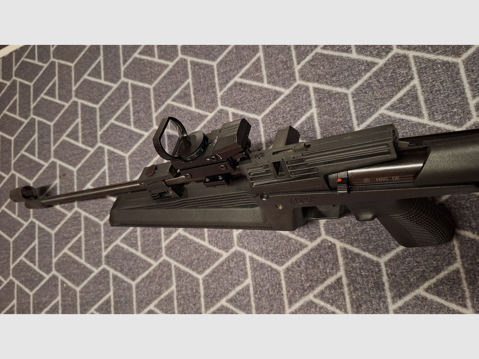 Baikal IJ61/MP61 Federdruck Seitenspanner mit Reddot - Rarität für Sammler!