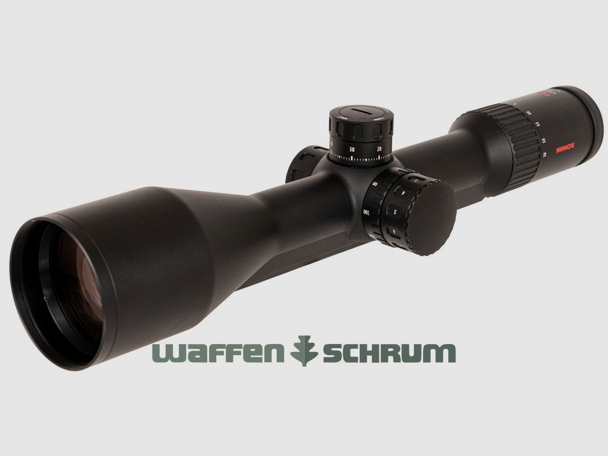 Minox RS-6 3-18x56 S BDC Abs. 4 bel. mit Schiene , in Originalkarton, mit Ballistikturm