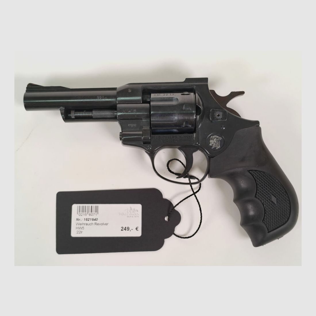 Weihrauch HW5 .22 lfb Revolver 10 cm HW 5