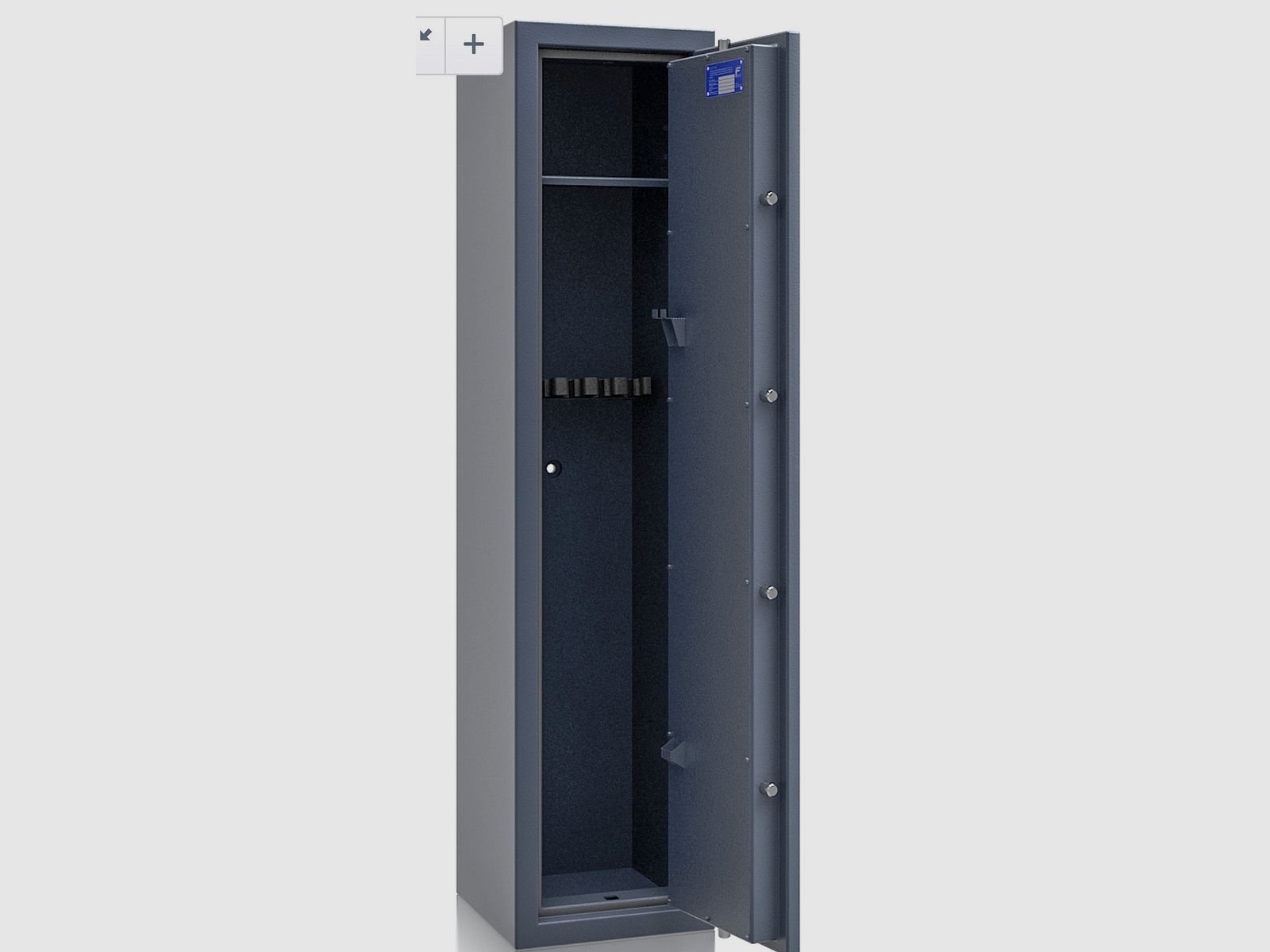 Armadura de clase 0 con cerradura de combinación