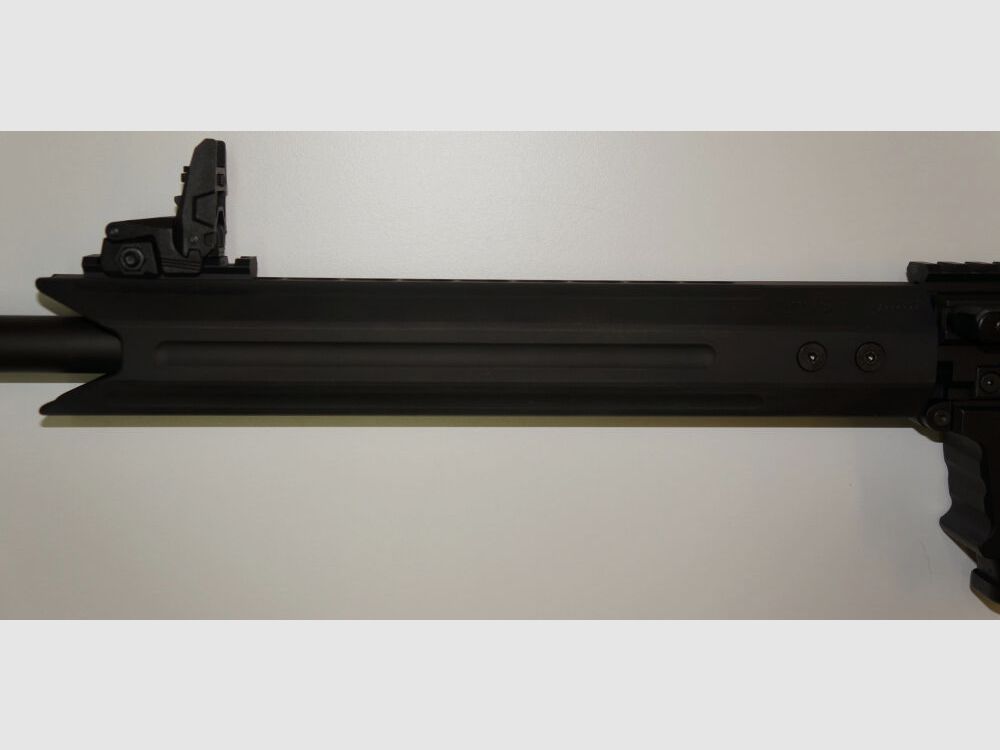 Schwaben Arms GmbH/GWMH Selbstladebüchse GWMH SPC-SPORTER A4 17" (SWISS PISTOL CARBINE) BLACK Kal.9x19 AR15 Glock Magazin