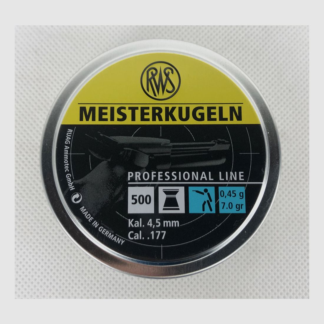 RWS Professional Line Diabolos 4,5mm 0,45g