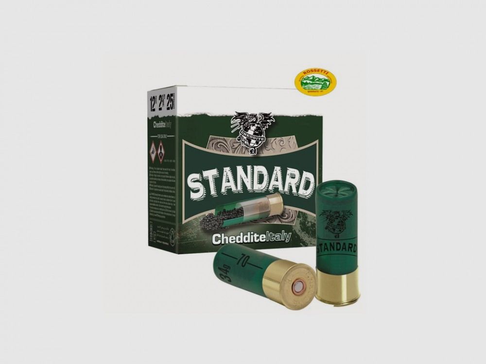 CHEDDITE Patronen Standard Kal.12 gr.34 pb.7 spezielle Colombaccio