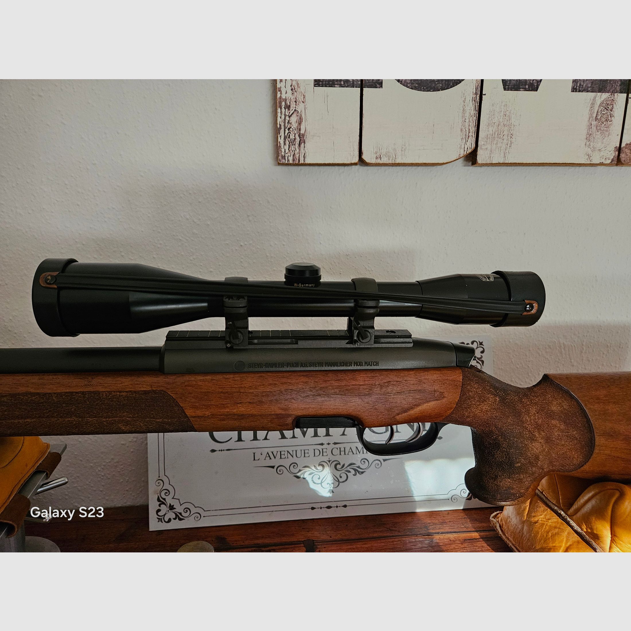 Steyr SSG 69 incl. scope and extra trigger - also trade for watch