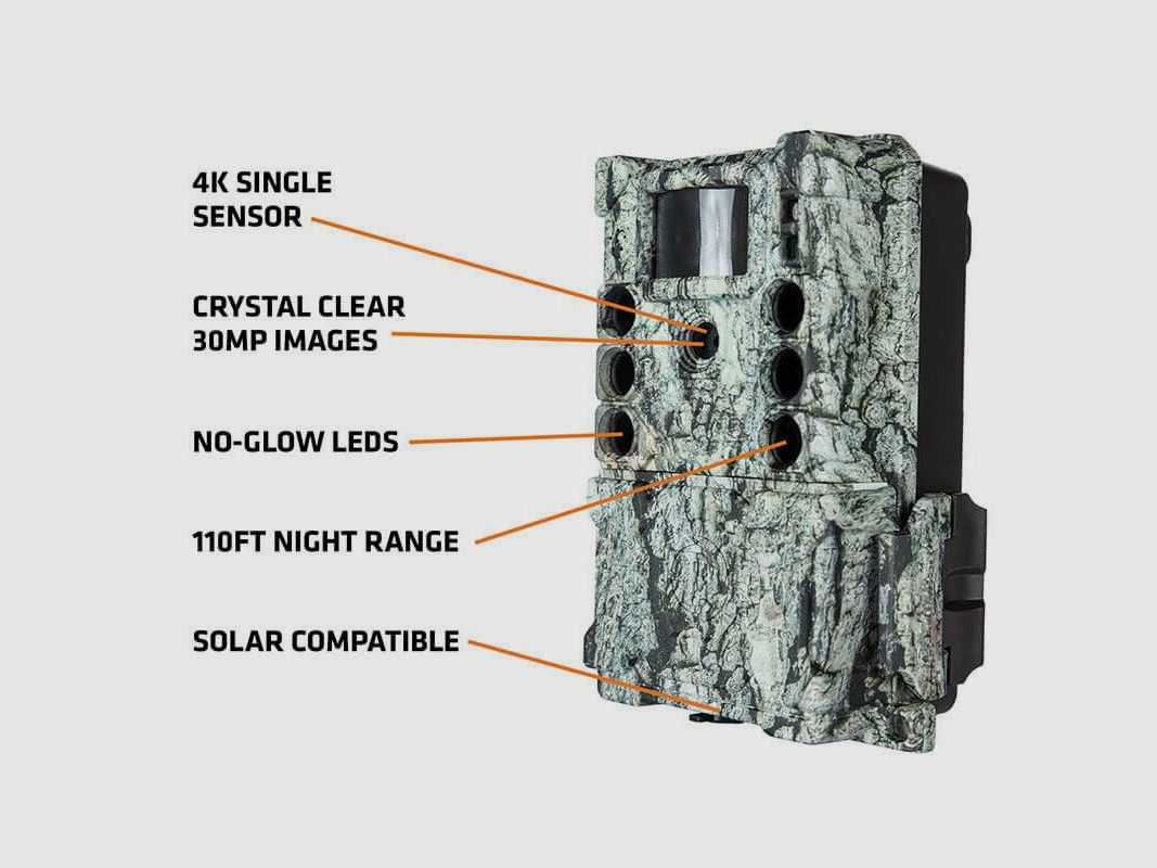 BUSHNELL CORE S-4K NO-GLOW TREEBARK CAMO, Bild 6 von 12