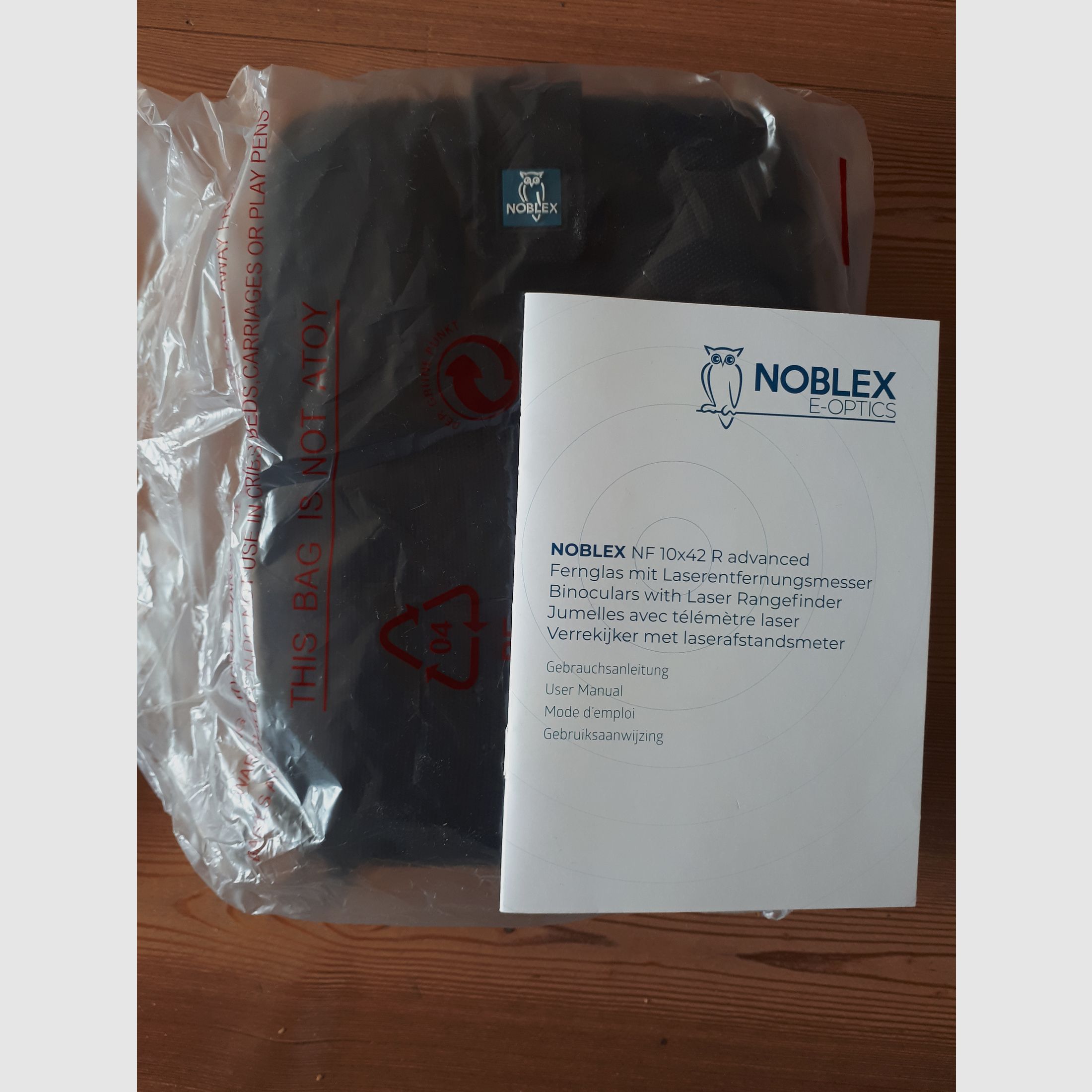 NOBLEX NF 10x42 R advanced mit Laser-Entfernungsmesser