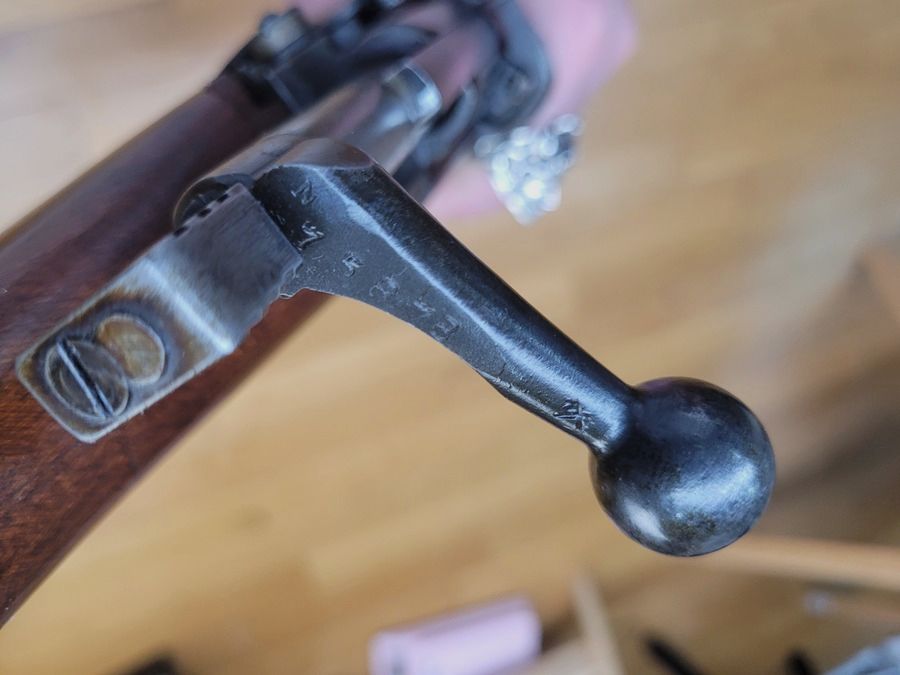 Bellissimo fucile inglese Lee Enfield MKIII (*) – Fabbricazione inglese molto rara della SECONDA guerra mondiale da B.S.A. del 1943! – Calibro originale 303 British – Numero di matricola singolo – CONDIZIONE MUSEALE!, immagine 39 di 41