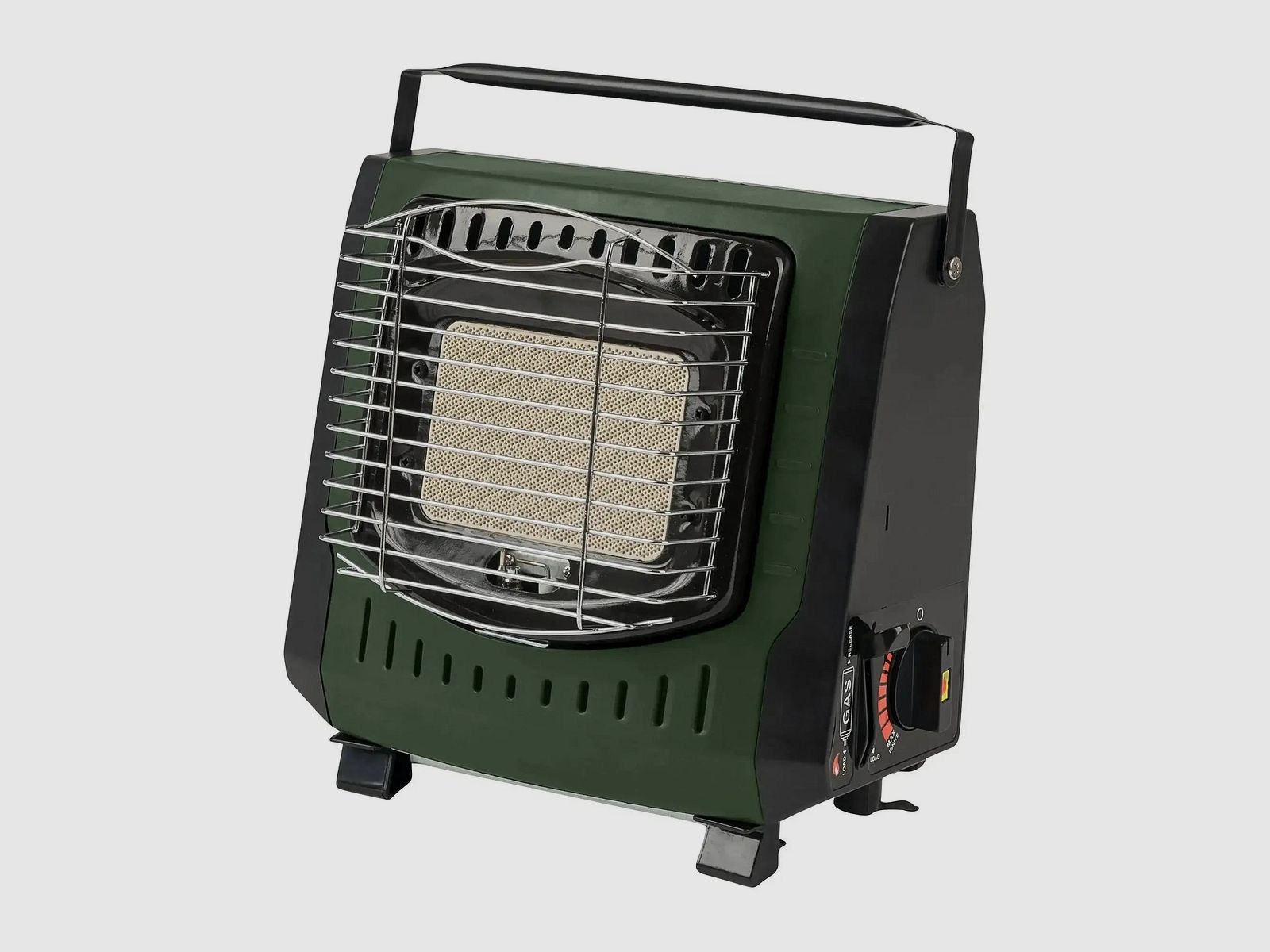 Highlander Gasheizer Compact schwarz grün