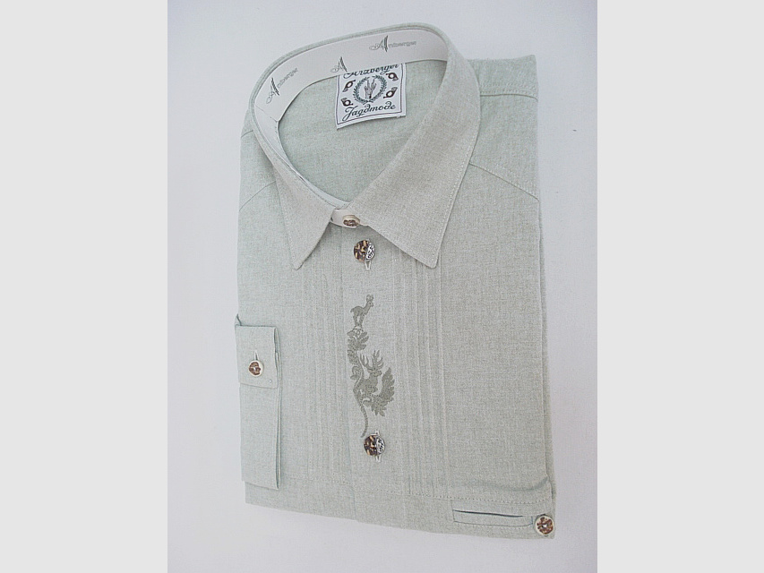 Trachten 1/1-Arm - mit Stickerei, Gr. 43