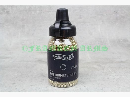 Walther Premium Steel BB 4.5mm 1500 pieces
