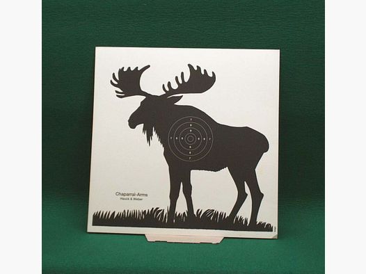 Krüger Motiv-Scheibe / Zielscheiben Elch, klein