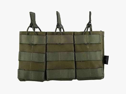 Invadergear Invadergear Poche à chargeurs 5.56 Triple DA - Noir