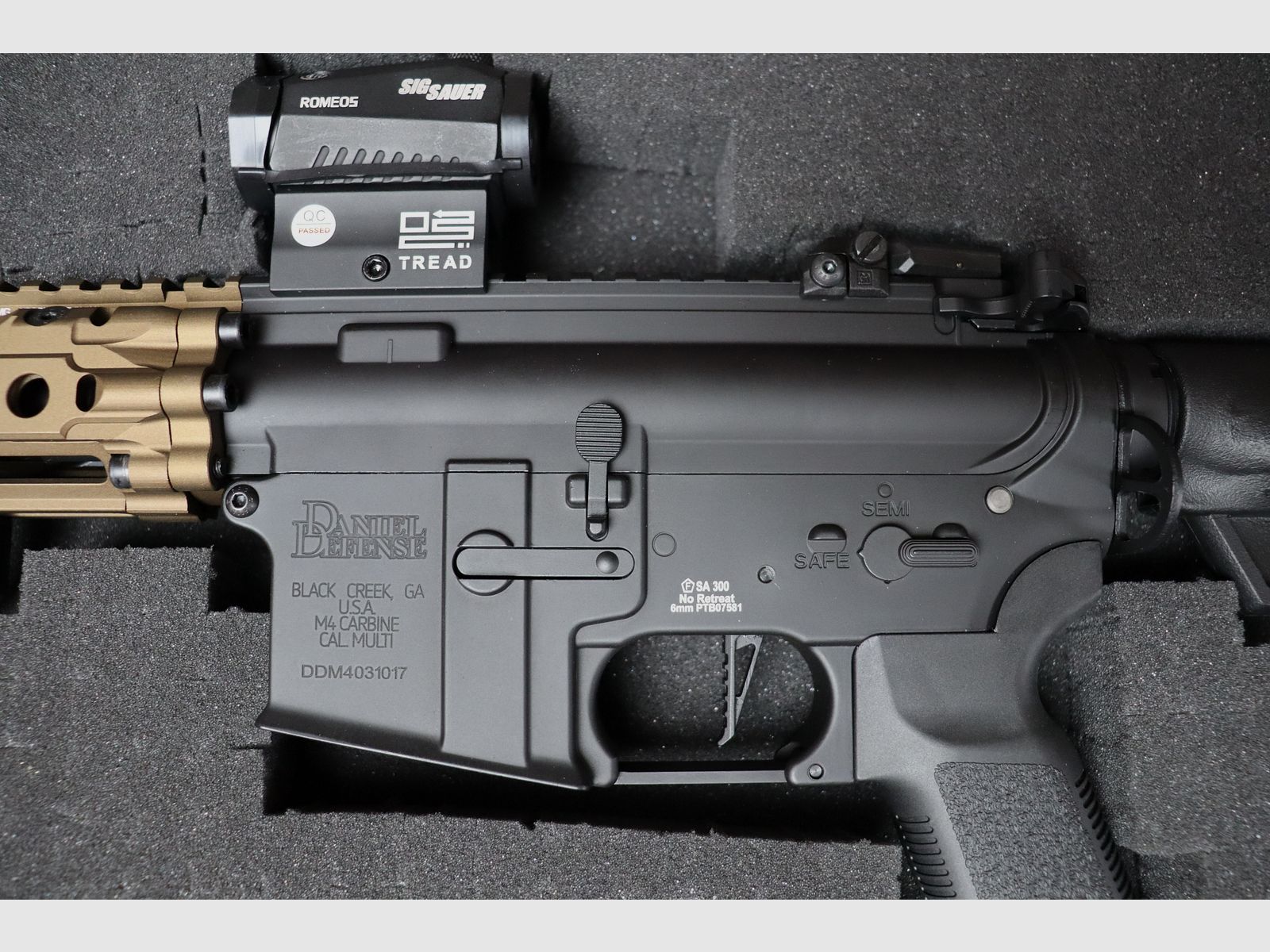Specna Arms SA-E27 10,5" RIS III Edge mit HAL ETU, Chaos Bronze Paket