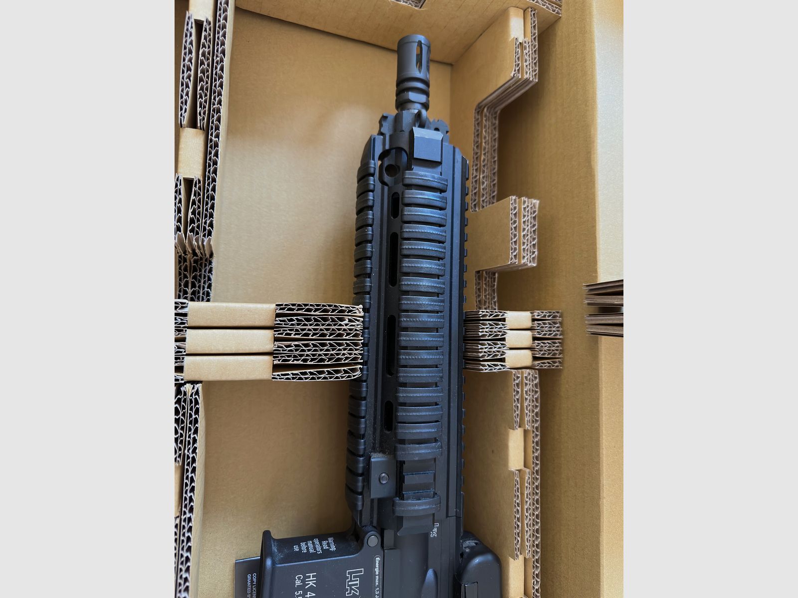 VFC HK416 CQB V2 S-AEG electric Airsoft 6 mm BB + accessories + original packaging