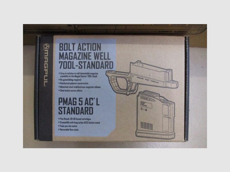 Magpul stock Hunter 700L for Remington 700 Long Action with magazine conversion kit 700LA