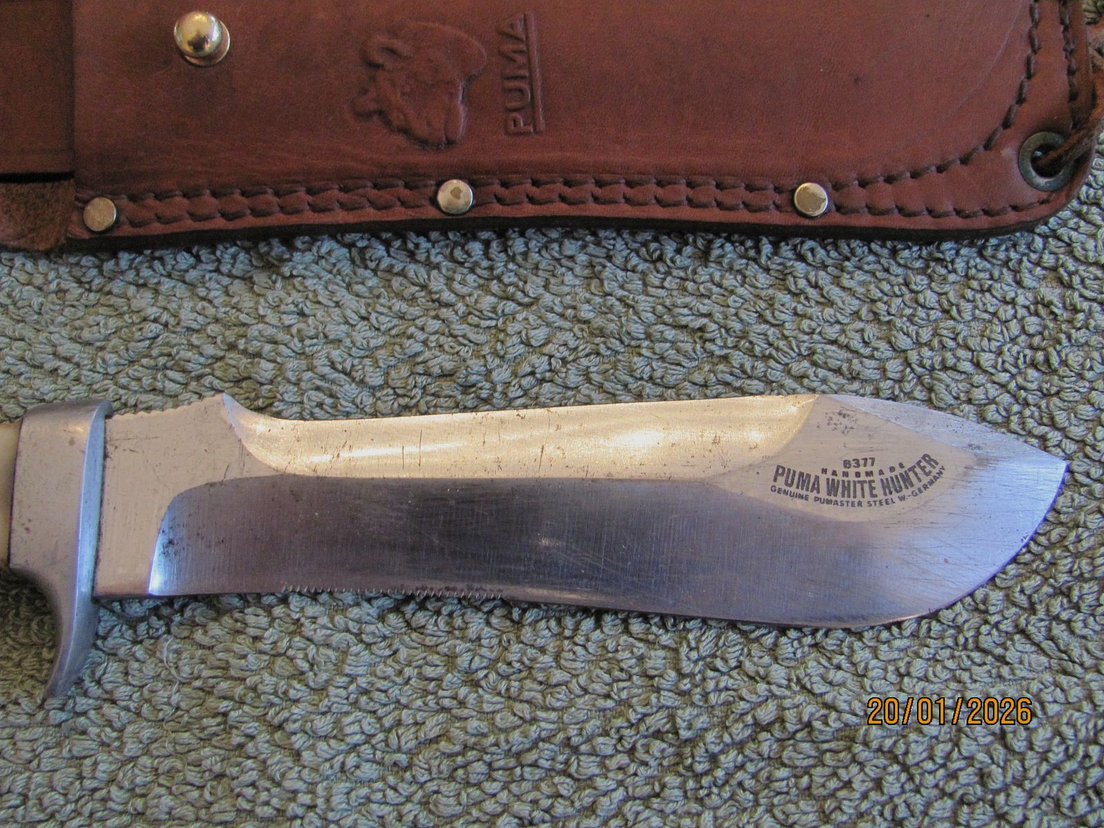 Original Puma White Hunter 6377 - geführt, ohne Schäden