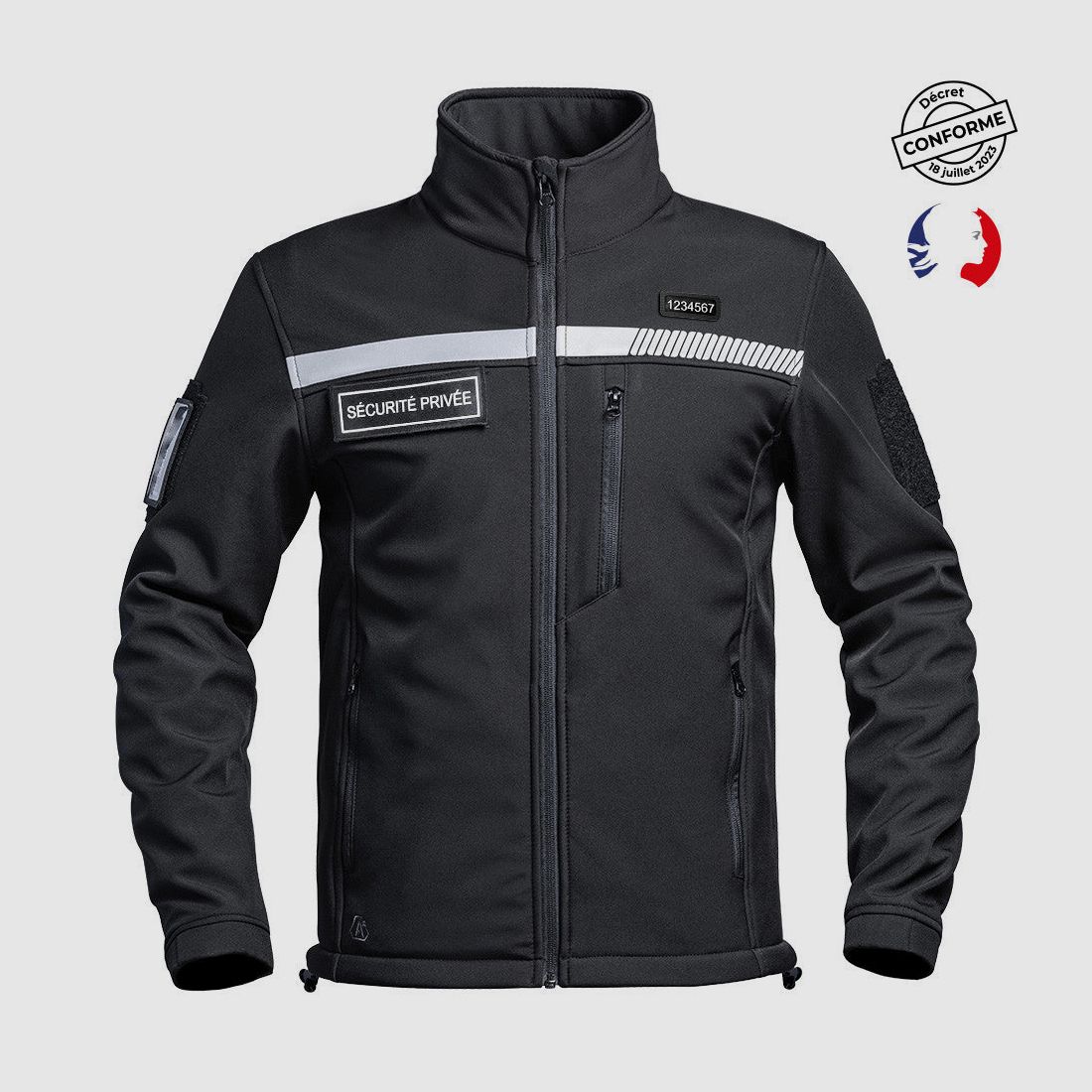 SECU-ONE HV-TAPE Giacca Softshell, immagine 1 di 5