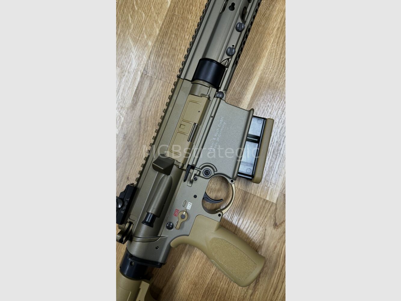 Heckler & Koch MR308 A3 13" - halbautom. Büchse .308 Win. Farbe sandfarben / RAL8000 - H&K MR 308 A3 - zivile Version des H&K 417 / H&K G27k