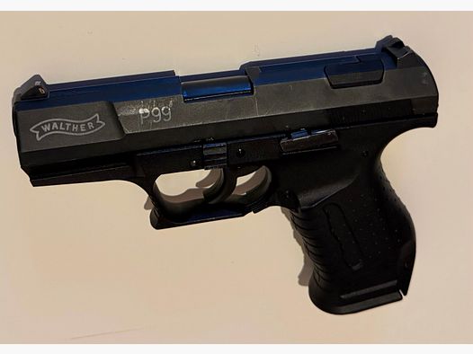 Walther P99 blank firing pistol 9mm P.A.K. matte black