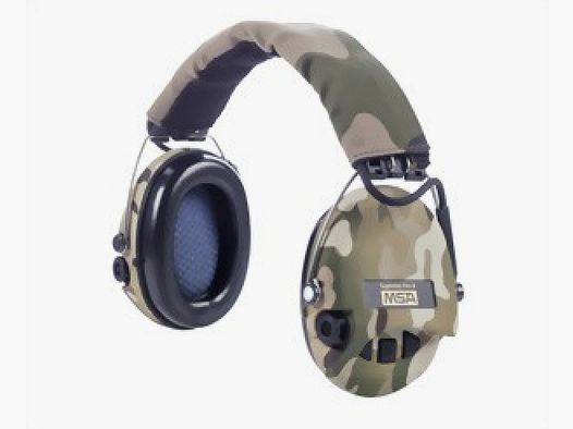 MSA Sordin Supreme Pro X LED Camo Desert ochrona słuchu