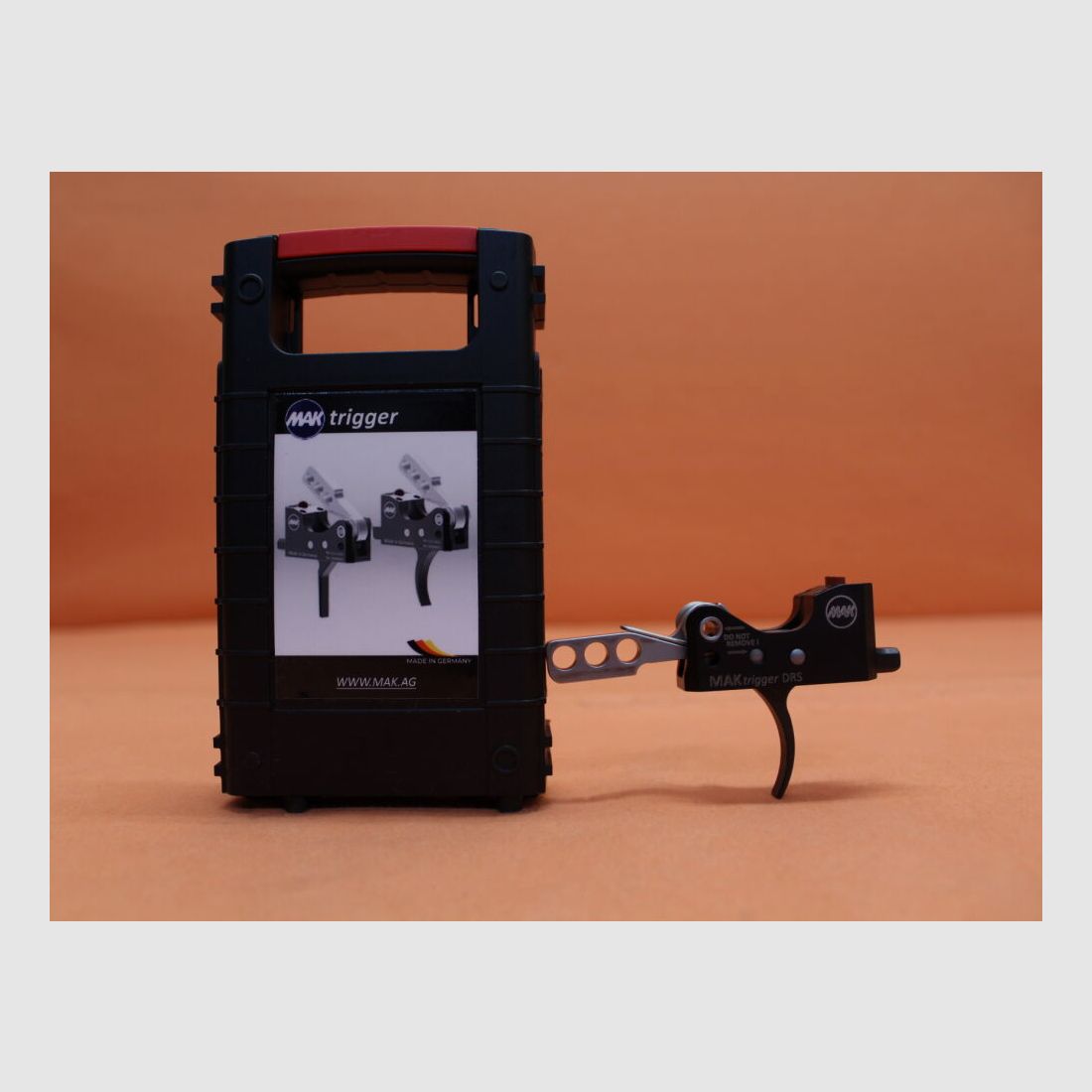 MAK. AR-15 Déclencheur de sport réglable courbé MAKTrigger DRS (environ 11-30,0 N), par ex. Aim15/OA-15/HERA