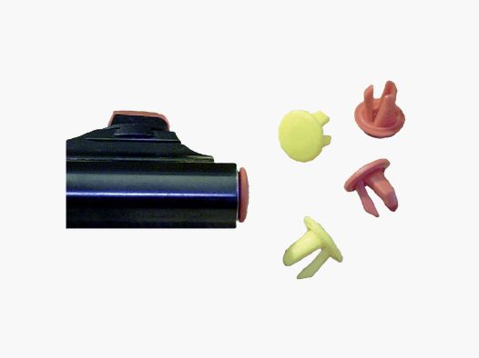 Fritzmann Gun Plugs rot/gelb sortiert 10 Stück