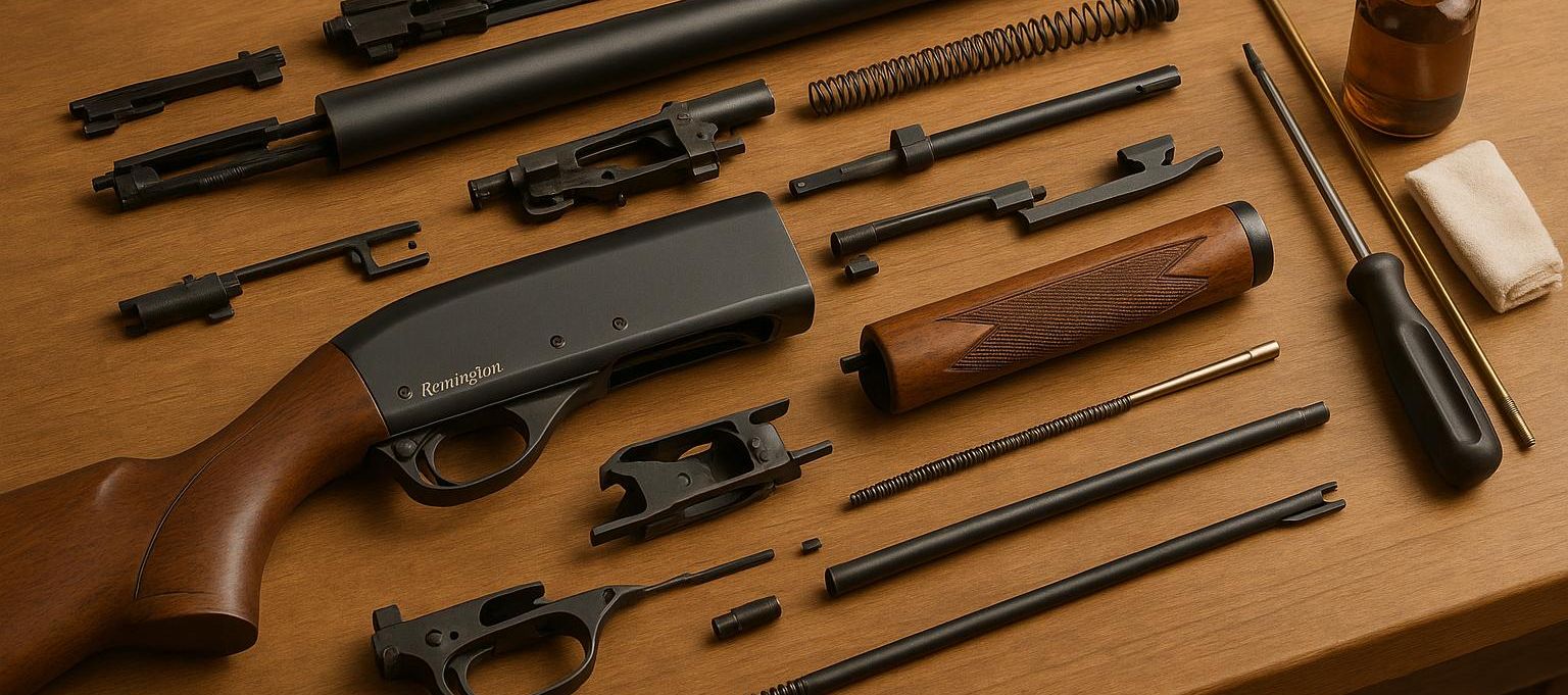Komplette Anleitung: Remington 870 zerlegen & montieren