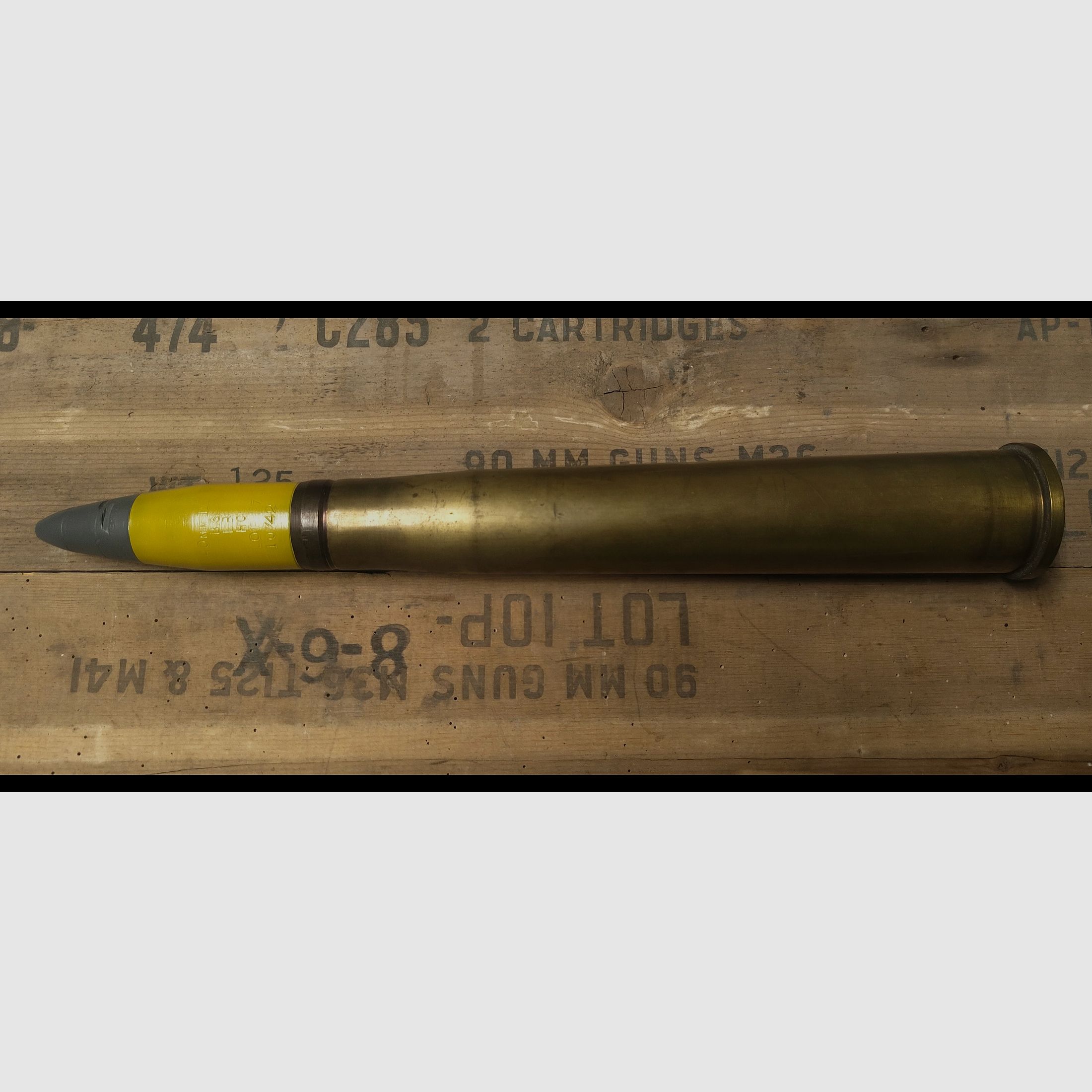 Cartouche britannique de 40 mm 2e GM, Deko/Inert