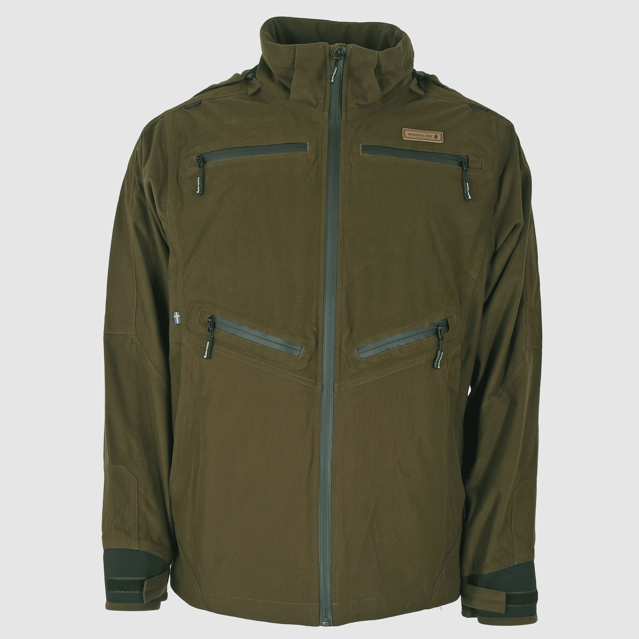 Woodline Stone Jacke Herren Grün - C50