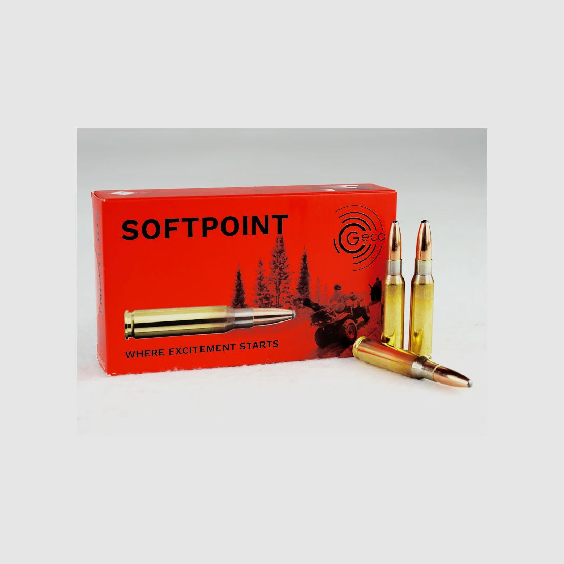GECO .308 Winchester, soft point 170 grs SP (Softpoint) 1 opakowanie (20 strzałów po 1,745 €)