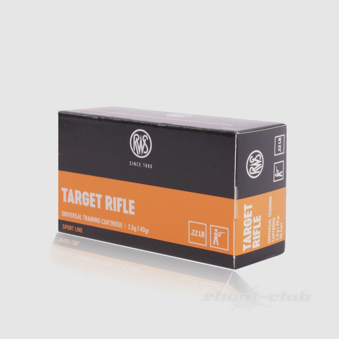 RWS Target Rifle LRN 40grs 50St .22lr, image 5 sur 5