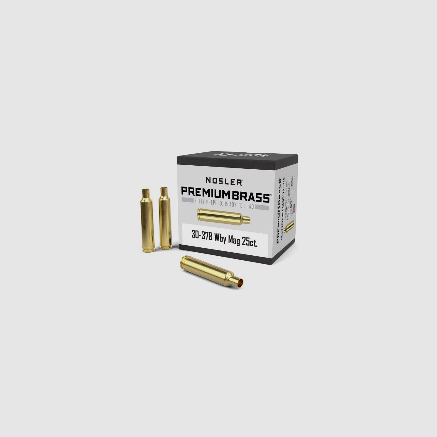 NOSLER CUSTOM CARTUCHOS CAL. 30-378 WEATHERBY MAG 25UD., imagen 2 de 2
