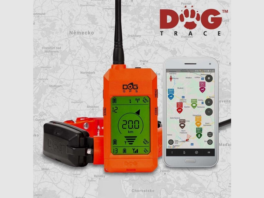Gps Dogtrace X30 - orange (Fernbedienung + Halsband + Ladegerät), Bild 2 von 4