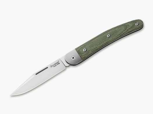 Taschenmesser Jack One Micarta Green Zweihandmesser §42a konform legal führen