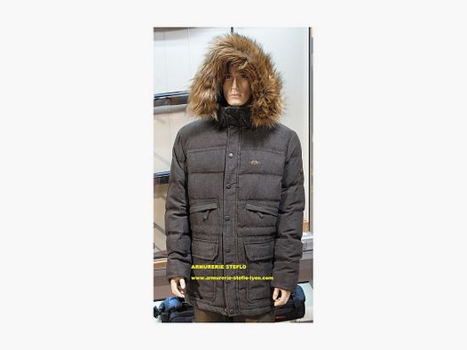 Veste Homme Vintage Down marron BLASER