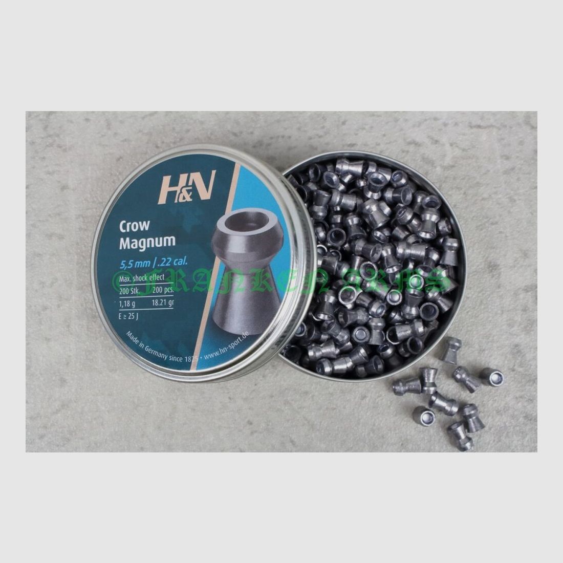 H&N Crow Magnum 5,5mm 200 sztuk ceny hurtowe