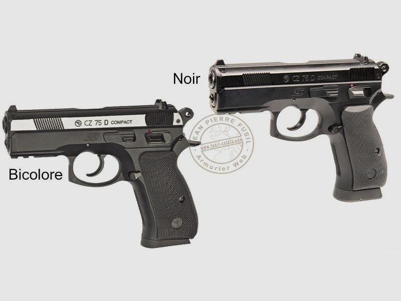Pistola a CO2 4,5 mm BB ASG CZ 75D Compact (2,4 joule), immagine 3 di 3