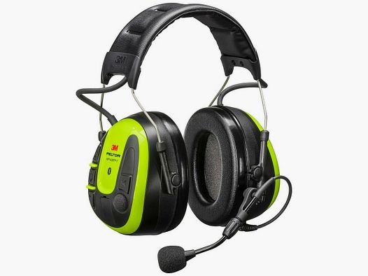 3M Peltor WS Alert X verde neón con Bluetooth
